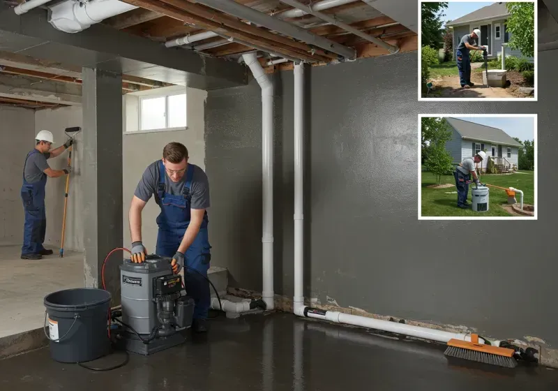 Basement Waterproofing and Flood Prevention process in Highland, CA